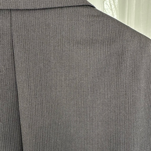 Lauren Ralph Lauren Sport Coat Mens 44L Dark Gray Wool Two Button Blazer Lined - Picture 7 of 10
